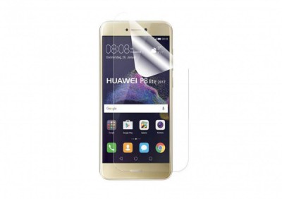 Folie TPU Silicon Huawei P8 Lite 2017 P9 Lite 2017 Fullcover Fata Clear Ecran Display LCD foto