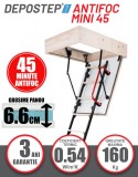 Cumpara ieftin Scara pod antifoc DEPOSTEP MINI 45 metalica rezistenta la foc 45 minute, H265
