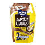 Rezerva sapun lichid cu cocos si vanilie, 2 l, Milmil