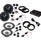 Pachet audio compus din 4 difuzoare componente, fata si spate, cu amplificator DSP, dedicate VW PASSAT, cu inele si cablaje plug and play CarStore Tec