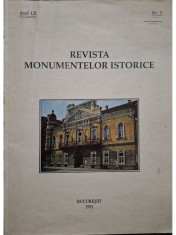 Petre Derer - Revista monumentelor istorice, vol. 2, anul LX (Editia: 1991) foto