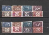 ROMANIA 1958 LP 463 LP 463 a CENTENARUL MARCII POSTALE ROMANESTI SERII MNH