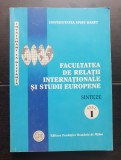 Facultatea de Relații Internaționale și Studii Europene. Sinteze anul I &Icirc;nvățăm&acirc;nt la distanță - Răzvan Theodorescu, Octavian Gh. Botez