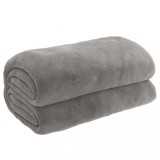 Patura grea cu husa, gri, 152x203 cm, 11 kg, material textil
