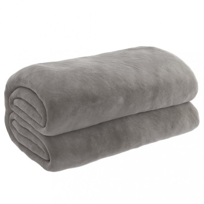 Patura grea cu husa, gri, 200x220 cm, 9 kg, material textil foto