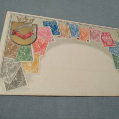 CARTE POSTALA EMBOSATA 1905 NECIRCULATA