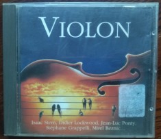 CD ANTOLOGIE SONY JAZZ/CLASSICAL:VIOLON/1991:Stephane Grappelli/Didier Lockwood/Jean-Luc Ponty/Isaac Stern/Mirel Reznic/Francis Covan/Zimansky/Midori+