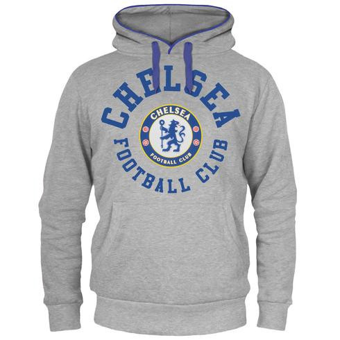 FC Chelsea hanorac de bărbați graphic grey - XL