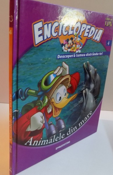 ENCICLOPEDIA DISNEY, ANIMALELE DIN MARE, VOL. IV, EDITIE DE LUX, 2008