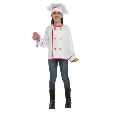 Costum Chef Bucatar cu accesorii pentru copii 110-116 cm 3-5 ani foto