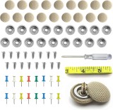 Set 70 capse de reparare a acoperisului auto, Compatibil cu BMW/VW/Audi/Opel, Bej, Oem