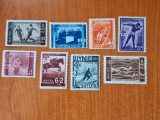 Rom&acirc;nia 1937 - UFSR (Uniunea Federatiilor Sportive) - serie nestampilata