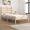 vidaXL Cadru de pat single, 90x190 cm, lemn masiv de pin 3103613
