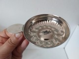 Cupa somelierului degustare vin, metal inoxidabil, 7.5cm diametru x 2cm inaltime