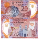 Mauritania 20 Ouguiya 2020 P-22 Polimer UNC