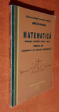 Matematica clasa 12 Elemente de analiza matematica profil M1 - Mircea Ganga 2007