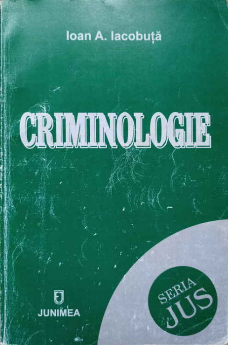 CRIMINOLOGIE-IOAN A. IACOBUTA