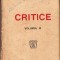 HST C1004 Critice volumul III Eugen Lovinescu