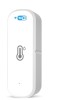 Senzor de temperatura/umiditate, ZigBee, Compatibil cu Tuya/SmartLife