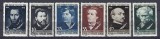Romania 1958 - Lp 452, Scriitori romani, serie - MNH***