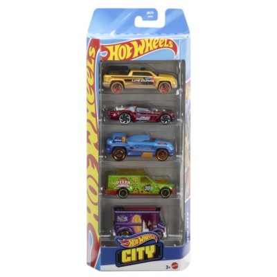 SET 5 MASINI HOT WHEELS CITY foto