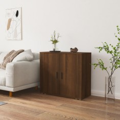 vidaXL Servanta, stejar maro, 80x33x70 cm, lemn compozit foto