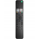 Telecomanda pentru Smart TV Sony RMF-TX520U, x-remote, Functia vocala, Netflix, YouTube, Disney+, Prime video, Negru