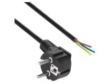 Cablu Electric AKYGA 3x1,5mm PVC 1,5m Negru 10A 250V AK-OT-01S