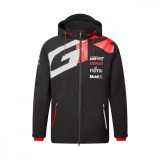 Toyota Gazoo Racing geacă de bărbați cu glugă WEC Rain Black 2023 - XS