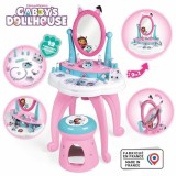 Set Machiaj Copii Smoby Gabby&#039;s Dollhouse Roz Multicolor, +3 Ani, Include Farduri, Ruj, Accesorii, Gentuta Cosmetice