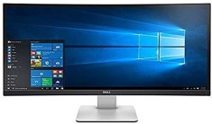 Monitor Second Hand Curbat LED Dell UltraSharp 34&amp;amp;quot;, HDMI, DisplayPort, 4xUSB 3.0, Negru, U3415W NewTechnology Media foto