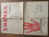 Publicația &bdquo;Vremea&rdquo; 1937, NR 489 * ARTICOLE SEMNATE DE EMIL CIORAN , CONSTANTIN NOICA, POSIBIL MIRCEA ELIADE