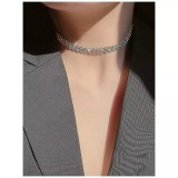 Cumpara ieftin Colier stil choker cu pietre- 12998