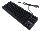 Tastatură USB Neagră-Verde 1,8m US Layout