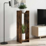 vidaXL Suport pentru plante 2 pcs Stejar Afumat 30 x 30 x 100 cm 899571