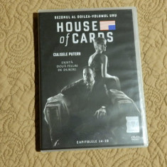 DVD film HOUSE of CARDS (Culisele Puterii)/Sezonul al 2-lea; volumul 1/Cap 14-20