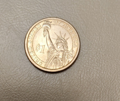SUA - 1 Presidential Dollar - George Washington - monedă s128 foto