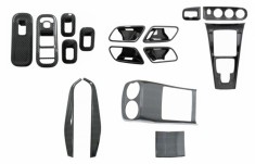 Kit Interior Complet cu Ornamente interior Consola Centrala Spate Mercedes A-Class W177 V177 (2018-Up) Carbon Performance AutoTuning