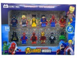 Set 12 figurine de jucarie Avengers