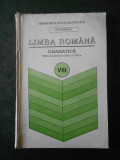 ION POPESCU - LIMBA ROMANA. GRAMATICA. MANUAL PENTRU CLASA A VIII-A (1995)