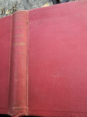 VOCABULAIRE TECHNIQUE ET CRITIQUE DE LA PHILOSOPHIE - ANDRE LALANDE volumul II foto