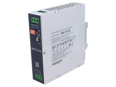 MEAN WELL Alimentator pulsatoriu 75W 48V DC pentru șină DIN foto