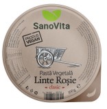 Pasta vegetala din linte rosie clasic 100gr