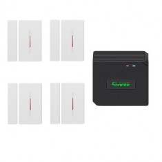 Pachet 4 senzori Usi/Geamuri RF433MHz + RF Bridge Sonoff foto