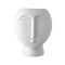 Vaza decorativa din ceramica, Model Fata, 17x21.6 cm, ATU-087305