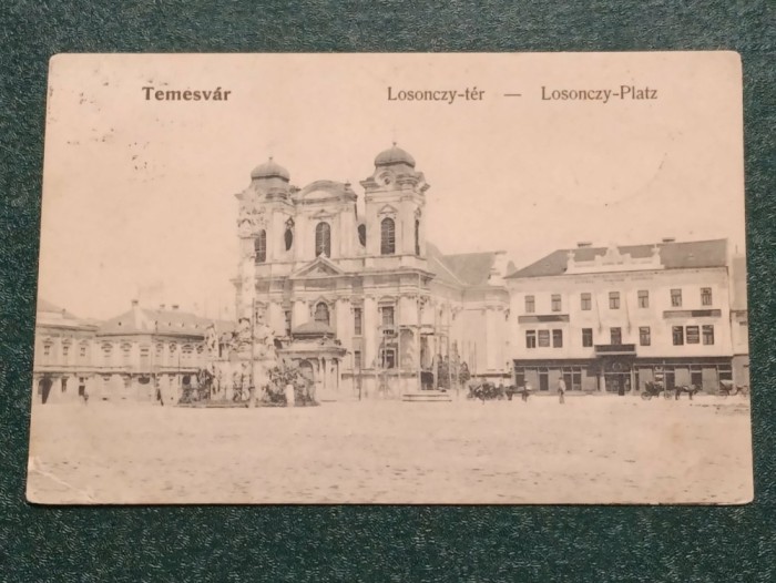 1908 - Timisoara, piata Losonczy (jud. Timis)