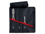 Kit cleşti KNIPEX TwinGrip, 2 bucăţi, m&acirc;nere cu manşoane din plastic