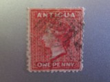 ANTIGUA Q VICTORIA STAMPILAT=350