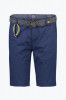Pantaloni scurti cu croiala regular fit si logo bleumarin inchis 38, Talie 104 cm, lungimea exterioara a cracului 57 cm, Bleumarin inchis, 38 EU