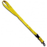 Breloc chei tip snur detasabil textil lungime 50.5 cm galben inchis